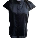 Worthington   Black Button Blouse Photo 0