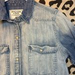 Abercrombie & Fitch Ombre Denim Button-Up π Photo 6