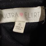 Ultra Flirt  Black Floral Midi Dress Photo 1