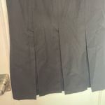 Harvé Benard Long Wool Black Pleated Skirt Photo 2