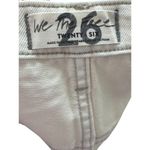Free People We The Free By Bailey Denim Skirt in Coconut Women's Size 26 NEW Photo 4