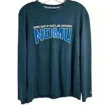Champion  Notre Dame Maryland Univ Blue Graphic Long Sleeve Shirt M Photo 0