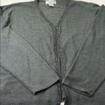 Jennifer Moore  Charcoal Knit Top Photo 7