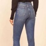 Reformation  Harper High Rise Medium Wash Denim Skinny Jeans in Syracuse Photo 1