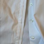 Chico's  White Button Down Dress Shirt SIZE 1 (US M/8) Photo 2