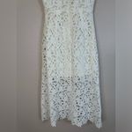ASTR The Label Midi Lace Dress White Medium Spaghettii Straps Revolve Photo 11