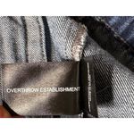 The Tubbo Moment By The Sea Denim Full Zip Jean Jacket Sherpa Collar Waves 2XL Blue Size 2X Photo 13