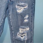 Brandy Melville Melville Button Fly Distressed Boyfriend Jeans Size 26 Photo 5