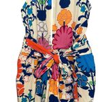 Anthropologie  PLENTY BY TRACY‎ REESE Turkish Floral Romper EUC Size Small Photo 7