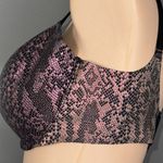 Victoria's Secret Lined Demi Bra Size 36DDD Metallic Snakeskin Smoothing 387000 Photo 2