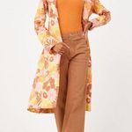 Show Me Your Mumu Nancy Trench Coat Retro Garden Womens Size XS Photo 6
