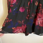 Anthropologie  Ali & Jay New Black Floral V-Neck Long Sleeve Romper #MBG Photo 7