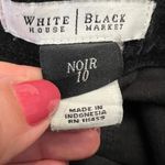 White House | Black Market Noir Cordless Cordutoy Slim Leg Boot Cut Pants Size 10 Photo 7