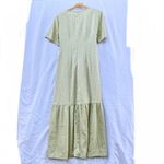 Anthropologie  X LOVE, WHIT CITRON DOT TIE WAIST MIDI DRESS Photo 12