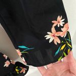 Urban Outfitters Pins & Needles floral keyhole back ruffled long sleeve size S Photo 9