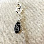 Loft Outlet silver tone circle pendant necklace Photo 2