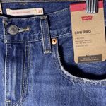 Levi's  Women's Low Pro Straight Leg Jeans Distressed Medium Wash Size 25 Photo 5
