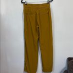 Athleta  Nolita Wide Leg High Waisted Pants Brass Yellow Size 10 Photo 6
