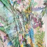 Diesel NWOT  Women Floral Midi Dress Oversized Size S Pocket Photo 8