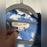 Jones New York  Sport Blue and White Hawaiian Button Up Shirt 3X Photo 2