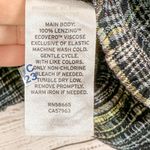 BP NEW Plaid Navy and Yellow Puff Sleeve Plus Size Crop Top, NWT, Size 2X Photo 9