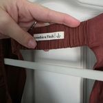 Abercrombie & Fitch A&F Open Back Brown Midi Dress L Photo 4