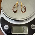 Vintage AVON Maroon Burgundy Enameled Gold Photo 8