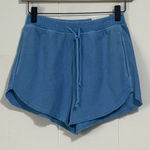 SO  Blue Waffle Knit Lounge Shorts NWT Size XS Photo 0