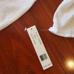 Counterparts  White Flowy Cold Shoulder Top Size XL Photo 5