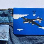 No Excuses  Denim Cargo Shorts Size 11/12 Blue Jean Pockets Cotton Army Girl NWT Photo 7