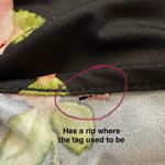 Bold Rose print business casual sleeveless tank top Black Size L Photo 5