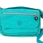 Kipling  Teal Green Sabian Crossbody Mini Bag Nylon Photo 0