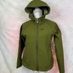 Helly Hansen Full Zip Green Soft Shell Jacket Size Small Photo 9