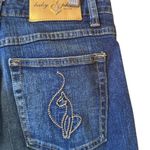Baby Phat  90's Vintage Flare leg jeans Size 11 32in inseam high end denim Photo 2