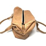 VIA REPUBBLICA tan leather bag, made in Italy Photo 3