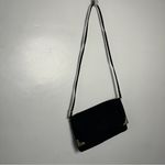 Black Women's Bag with Gold Accents Photo 7