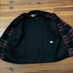 Talbots Vintage Red Tartan Plaid Wool Blend Coat Womens Size 4 Preppy USA Photo 3