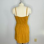Aeropostale Gingham Mini Dress- Yellow- Size Large Photo 6
