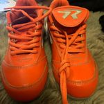 Softball Cleats Orange Size 7 Photo 0