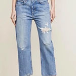 Rag and Bone  Distressed Boy Jean in Hel Blue Size 25 Photo 0