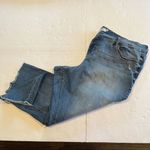 Torrid  light wash cropped destructed frayed hem boyfriend‎ jean Photo 4