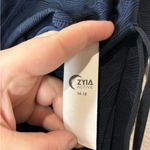 Zyia  Activewear Woman’s Blue and Black Athletic Plus Size Leggings Size 16-18 Photo 2