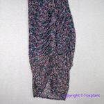 Allison Joy Allison‎ Joy floral spaghetti adjustable strap ruched dress, size L Photo 2