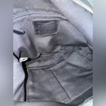 Coach Vintage Y2K Jacquard Black Textured Canvas Leather Hobo Bag Shoulder Purse Photo 13