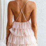 Selfie Leslie Light Pink Mini Dress Photo 2