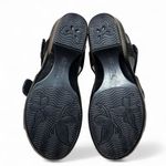 Alegria  OLI-631 Olivia Black Leather Platform Women's Sz 9/39 EU Sandals Shoes Photo 4