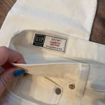 Gap White Corduroy High Rise Jeans Photo 1
