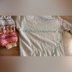 Anthropologie Daily Practice by Cozy Cowl Neck Tunic Dress gray pink size large Photo 6