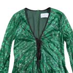The Wolf Gang Brillo Sequin Dress in Green, Size M Green Size M Photo 6