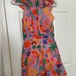SALONI Cece Ruffled Floralprint Cotton And Silkblend Voile Mini Dress Size 2 Photo 10